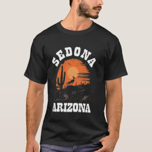 Sedona Arizona Roadrunner Desert Vibes Vintage T-Shirt