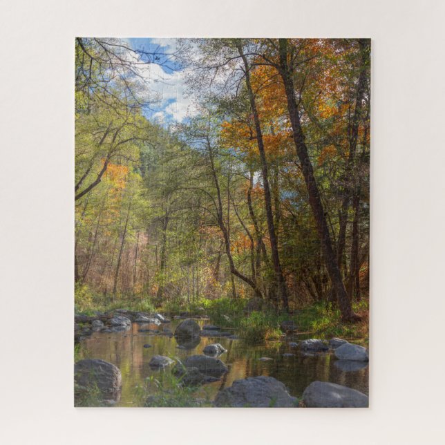 SEDONA ARIZONA STREAMING ANOTHER DAY JIGSAW PUZZLE (Vertical)