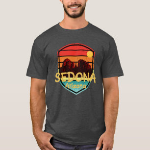 Sedona Arizona Vintage Sunset T-Shirt