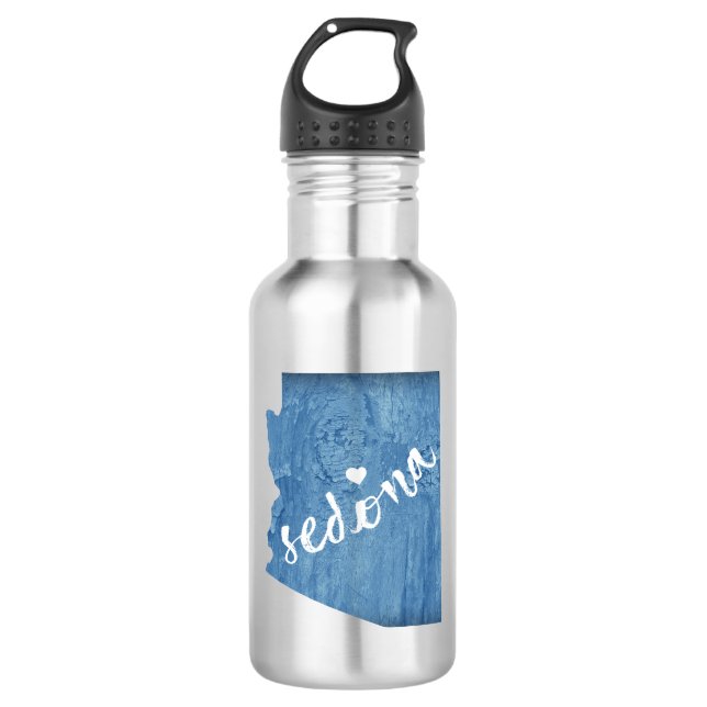 Sedona Arizona Wood Grain 532 Ml Water Bottle (Front)