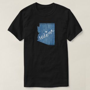 Sedona Arizona Wood Grain T-Shirt