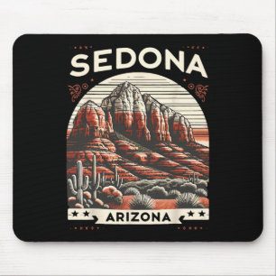 Sedona Az Hiking Outdoors Mountain Sedona Usa Retr Mouse Mat