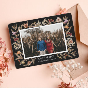 Sedona Garden Flat Save The Date Card
