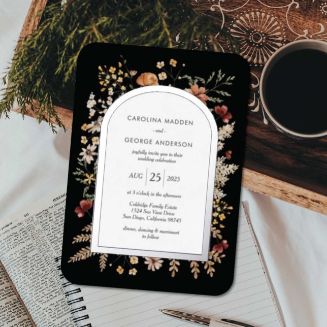 Sedona Garden Wedding Foil Invitation (Creator Uploaded)