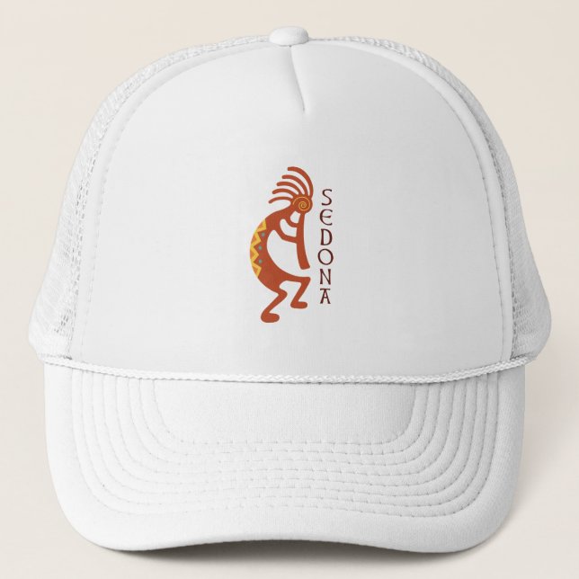 Sedona Kokopelli Trucker Hat (Front)