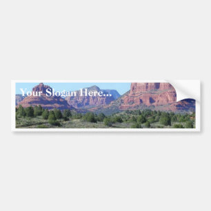 Sedona Mountains Bumper Sticker