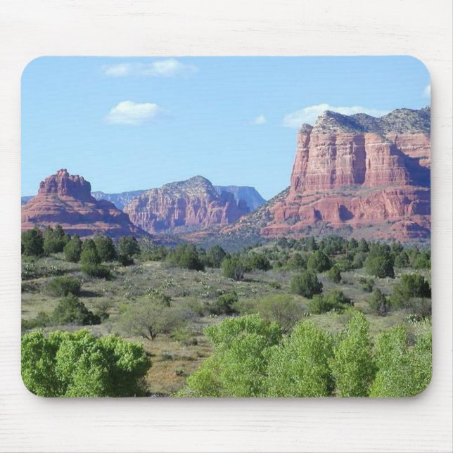 Sedona Mountains Mouse Mat (Front)