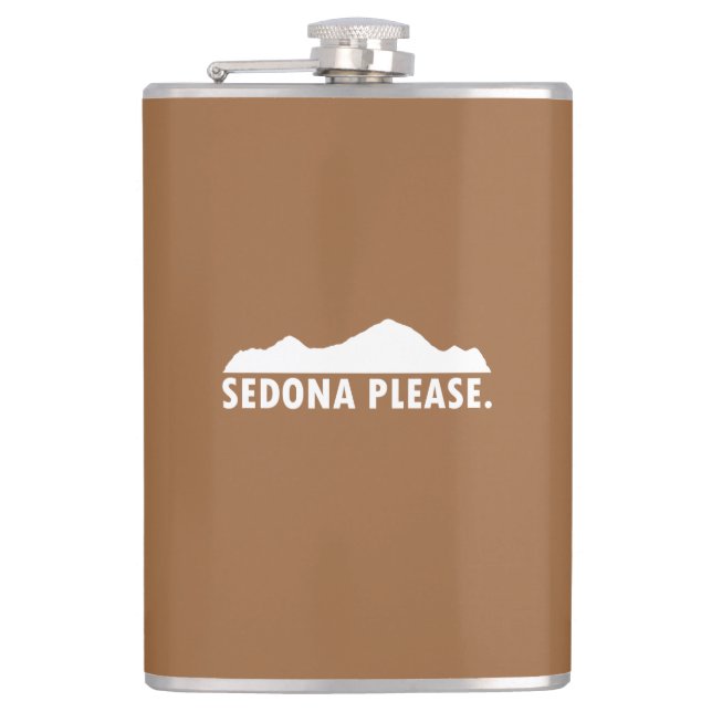 Sedona Please Hip Flask (Front)