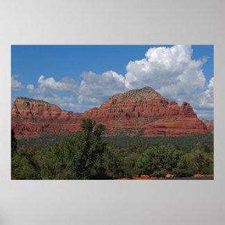 Sedona Red Rock Mountain 082 Poster