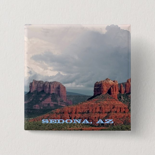Sedona Red Rock Pin (Front)