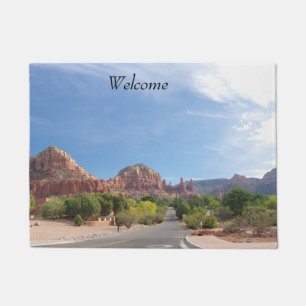 Sedona Red rocks Doormat