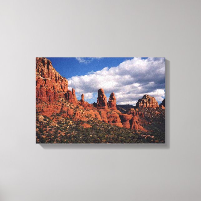 Sedona Red Rocks Wrapped Canvas (Front)