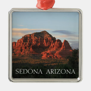 Sedona Sunset Metal Tree Decoration