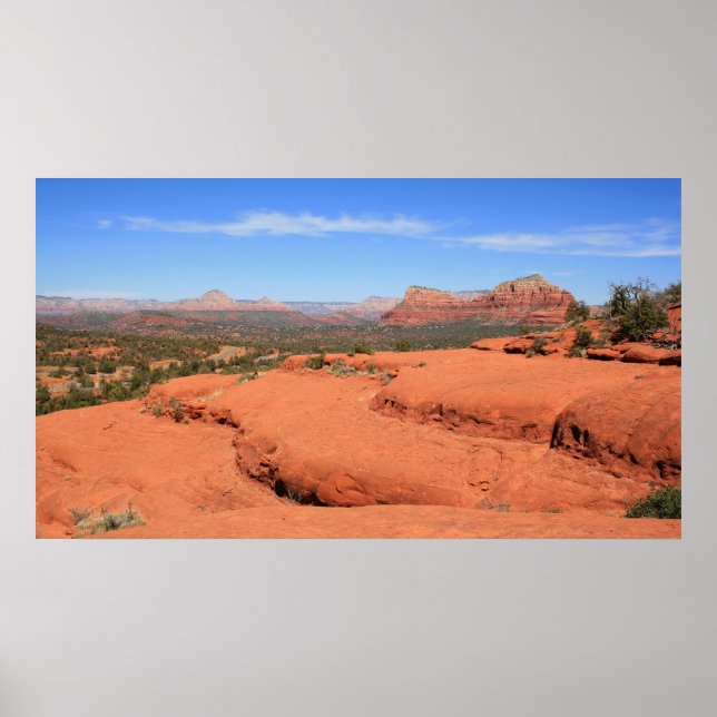 Sedona Valley Panorama Poster (Front)