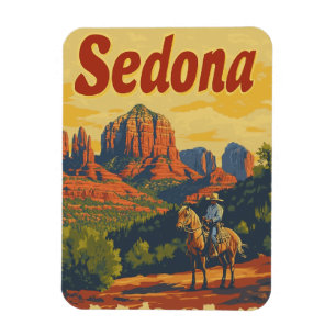 Sedona vintage magnet
