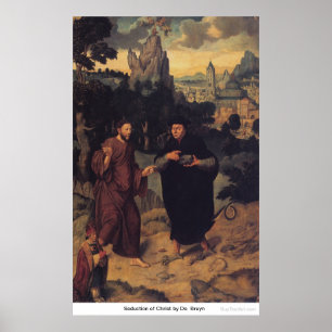 Seduction of Christ by De Bruyn Poster