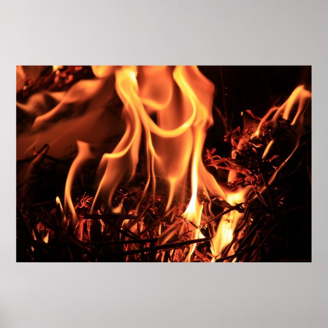 Seductive Flames Print (Front)