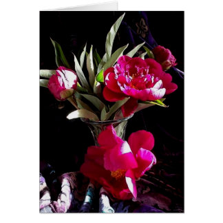 Seductive Red Peonies