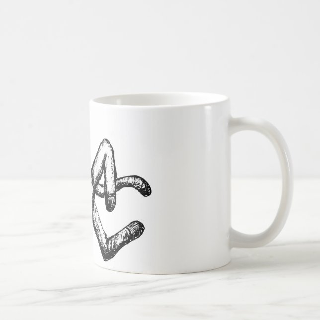seductive sockmonkey coffee mug (Right)
