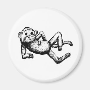 seductive sockmonkey magnet