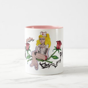 Seductive Two-Tone Coffee Mug