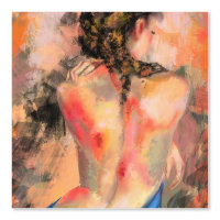 Seductive Woman Body Art Painting