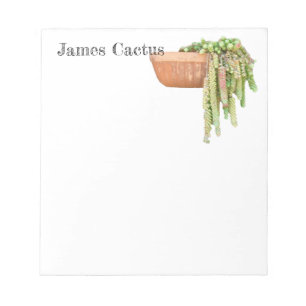 Sedum Donkey Tail Note Pad