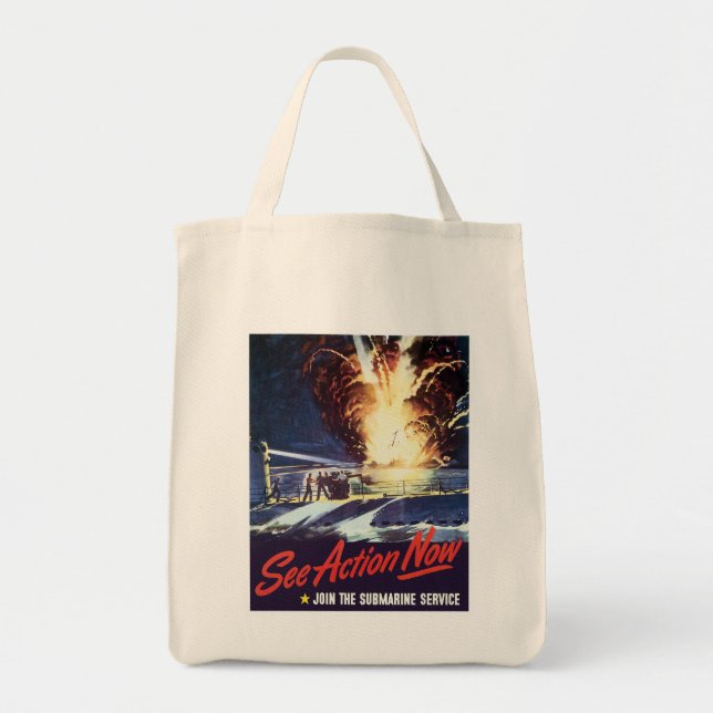 See Action Now Tote Bag (Front)