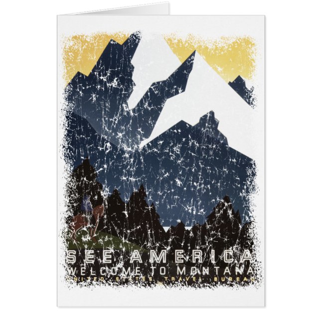 See America - Montana-distressed (Front)