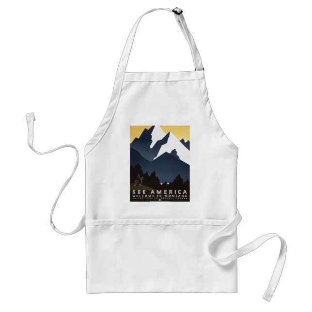See America-Montana Standard Apron (Front)