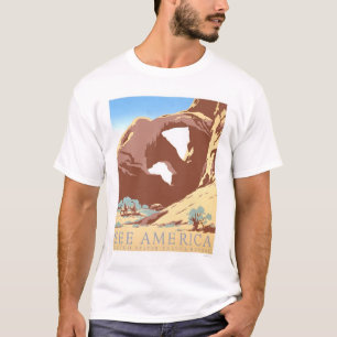 See America Travel 1939 WPA T-Shirt