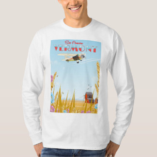 "see America" Vermont Rural travel poster T-Shirt