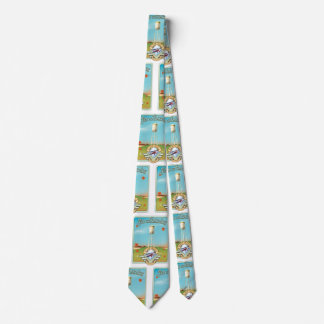 See America Vintage 50's style flight poster Tie