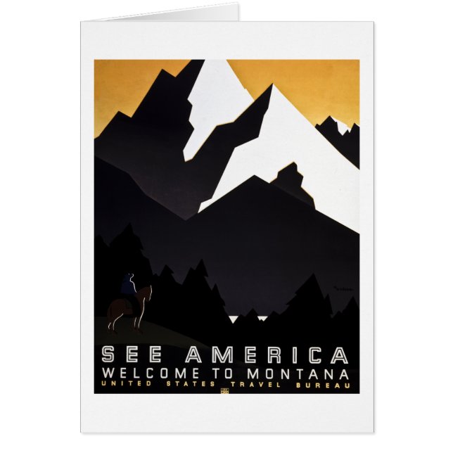 See America Welcome to Montana (Front)