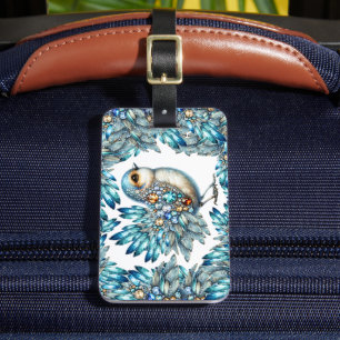 See Back - Precious Bling Birds Theme  Luggage Tag