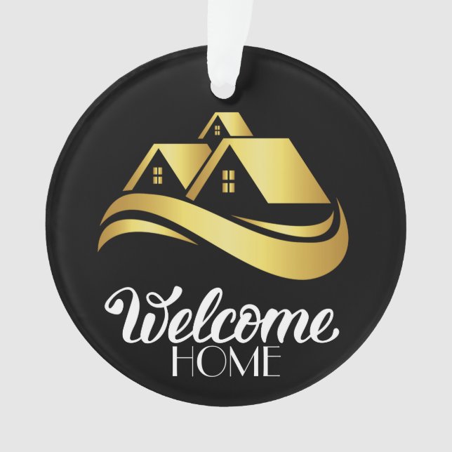See Back - Welcome Home Ornament (Front)