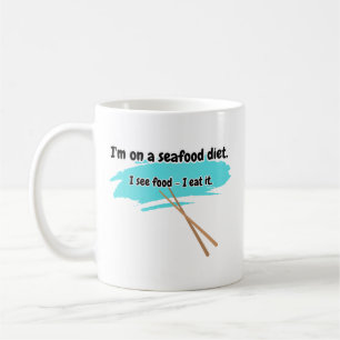 See-Food Diet Program Coffee Mug