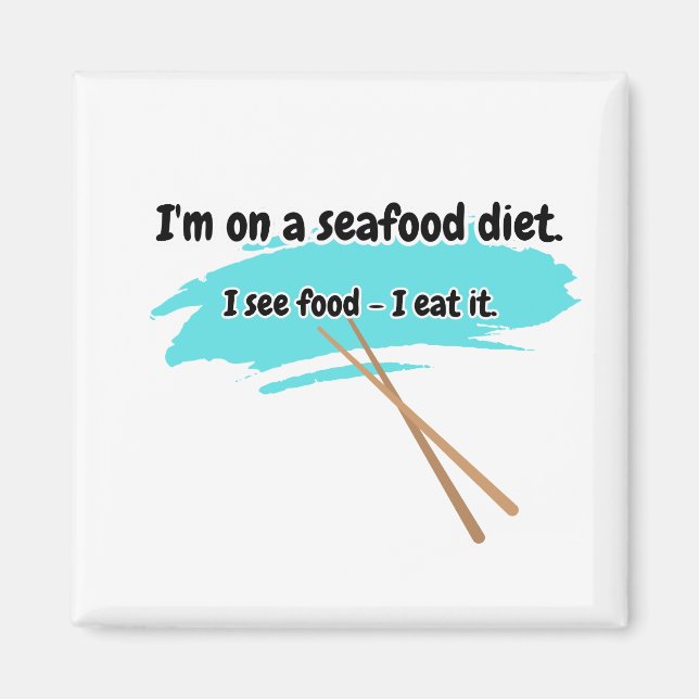 See-Food Diet Program Magnet (Front)