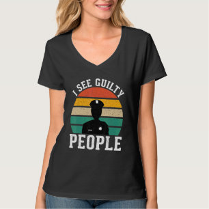 See Guilty People Correctional Officer 1 T-Shirt