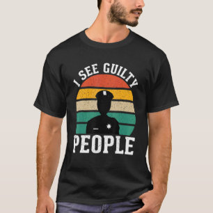 See Guilty People Correctional Officer 1 T-Shirt