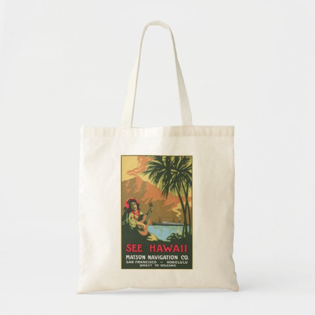 See Hawaii Tote Bag (Front)