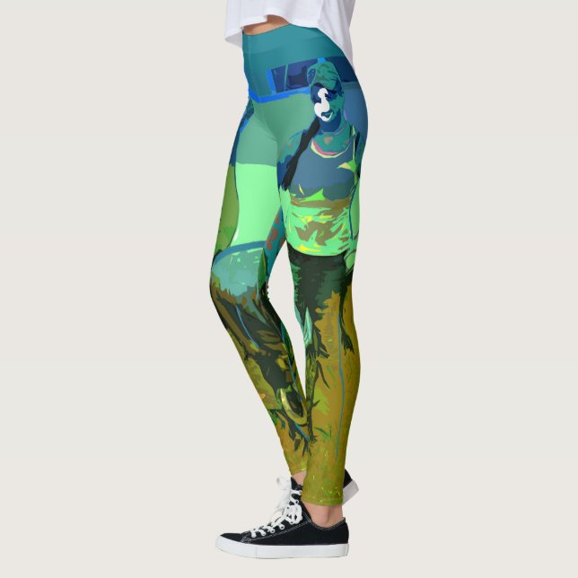 See Horse Miami Team Effort Special Edition Leggings (Left)
