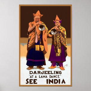See India ~ Darleeling Poster