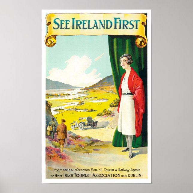 See Ireland firstvintage travel Poster (Front)