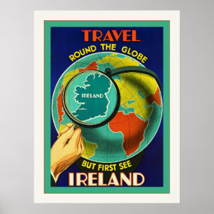 See Ireland ~ Vintage Irish Travel Poster