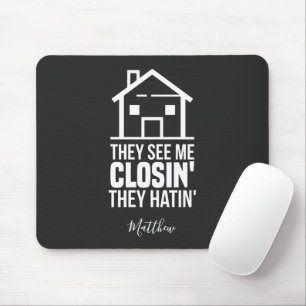 See Me Closing Realtor Estate Agent Personalised Mouse Mat