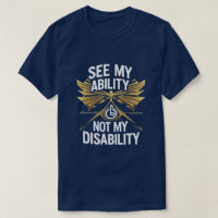 See My Ability – Empowerment T-Shirt Design