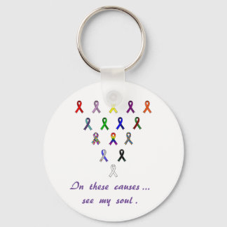 See My Soul Keychain