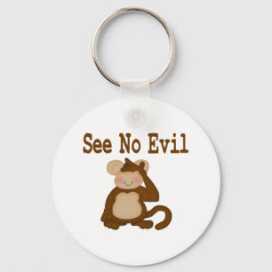 See No Evil Keychain