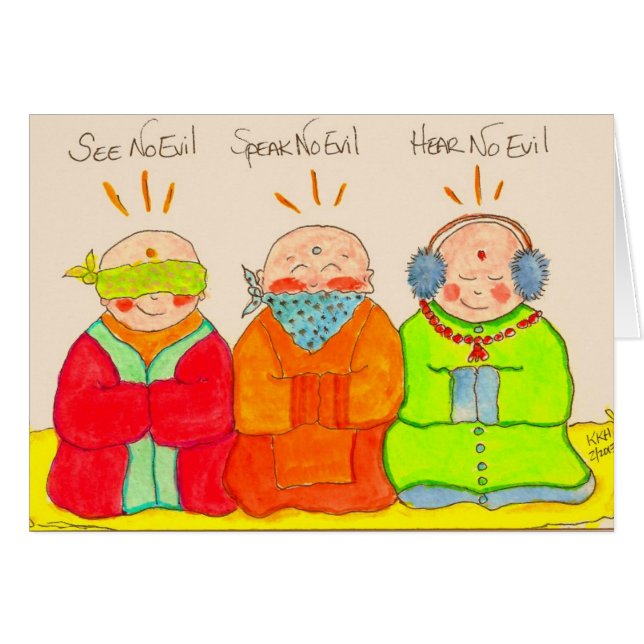 See No Evil, Speak No Evil, Hear No Evil (Front Horizontal)